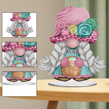 Load image into Gallery viewer, Easter Gnome Special Shaped Desktop Diamond Art Kits Bedroom Table Decoration