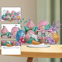 Load image into Gallery viewer, Easter Gnome Special Shaped Desktop Diamond Art Kits Bedroom Table Decoration