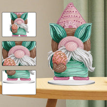 Load image into Gallery viewer, Easter Gnome Special Shaped Desktop Diamond Art Kits Bedroom Table Decoration