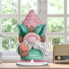 Load image into Gallery viewer, Easter Gnome Special Shaped Desktop Diamond Art Kits Bedroom Table Decoration