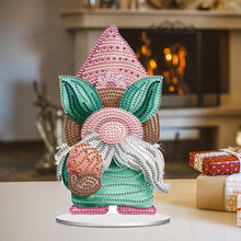 Load image into Gallery viewer, Easter Gnome Special Shaped Desktop Diamond Art Kits Bedroom Table Decoration