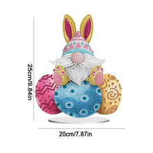 Load image into Gallery viewer, Easter Gnome Special Shaped Desktop Diamond Art Kits Bedroom Table Decoration