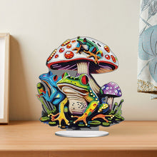 Load image into Gallery viewer, Colorful Special Shape Mushroom Frog Desktop Diamond Art Kits for Adult Beginner