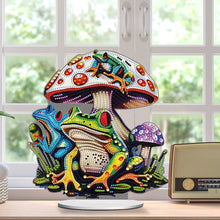 Load image into Gallery viewer, Colorful Special Shape Mushroom Frog Desktop Diamond Art Kits for Adult Beginner