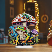 Load image into Gallery viewer, Colorful Special Shape Mushroom Frog Desktop Diamond Art Kits for Adult Beginner