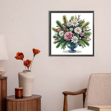 Load image into Gallery viewer, Diamond Painting - Partial Special Shaped - flower basket (30*30CM)