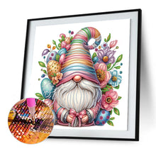 Load image into Gallery viewer, Diamond Painting - Partial Special Shaped - Flower Gnome (30*30CM)