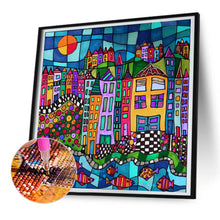 Load image into Gallery viewer, Diamond Painting - Full Round - color house (30*30CM)