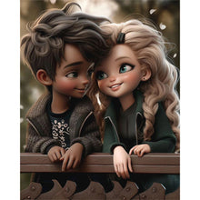 Load image into Gallery viewer, Diamond Painting - Full Square - Valentine's Day Couple (40*50CM)
