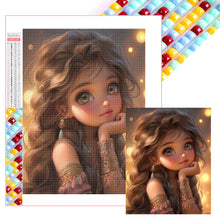 Load image into Gallery viewer, Diamond Painting - Full Square - little girl (40*50CM)