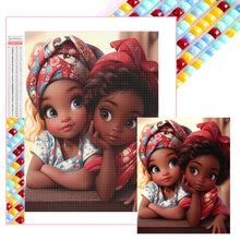 Load image into Gallery viewer, Diamond Painting - Full Square - little girl (40*50CM)