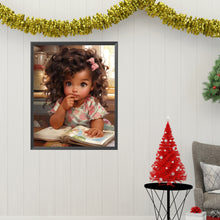 Load image into Gallery viewer, Diamond Painting - Full Square - little girl (40*50CM)