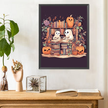 Load image into Gallery viewer, Diamond Painting - Full Round - The little ghost of learning (30*40CM)