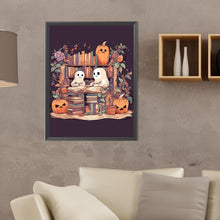 Load image into Gallery viewer, Diamond Painting - Full Round - The little ghost of learning (30*40CM)