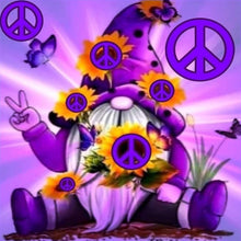 Load image into Gallery viewer, Diamond Painting - Full Round - Sunflower Gnome (30*30CM)