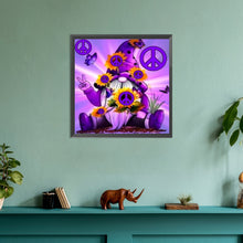 Load image into Gallery viewer, Diamond Painting - Full Round - Sunflower Gnome (30*30CM)
