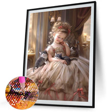 Load image into Gallery viewer, Diamond Painting - Full Square - noble girl (40*50CM)