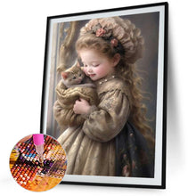 Load image into Gallery viewer, Diamond Painting - Full Square - noble girl (40*50CM)