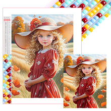 Load image into Gallery viewer, Diamond Painting - Full Square - noble girl (40*50CM)