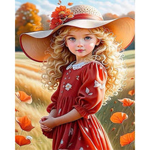 Load image into Gallery viewer, Diamond Painting - Full Square - noble girl (40*50CM)