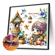 Load image into Gallery viewer, Diamond Painting - Full Round - Goblin and Bird's Nest (30*30CM)