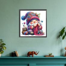 Load image into Gallery viewer, Diamond Painting - Full Round - Gnome making needlework (30*30CM)