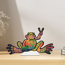 Load image into Gallery viewer, Handmade Acrylic Single-Sided Frog 5D DIY Diamond Art Tabletop Home Office Decor
