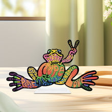 Load image into Gallery viewer, Handmade Acrylic Single-Sided Frog 5D DIY Diamond Art Tabletop Home Office Decor