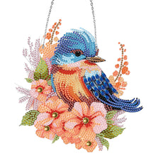 Load image into Gallery viewer, Acrylic Bird Single-Side 5D DIY Diamond Painting Dot Pendant Garden Window Decor