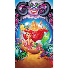 Load image into Gallery viewer, AB Diamond Painting - Full Round - mermaid ariel (40*70CM)