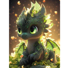 Load image into Gallery viewer, Diamond Painting - Full Round - little dinosaur (30*40CM)