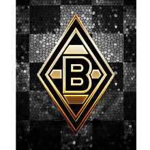 Load image into Gallery viewer, Diamond Painting - Full Round - Monchenglatbach logo (40*50CM)