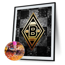 Load image into Gallery viewer, Diamond Painting - Full Round - Monchenglatbach logo (40*50CM)