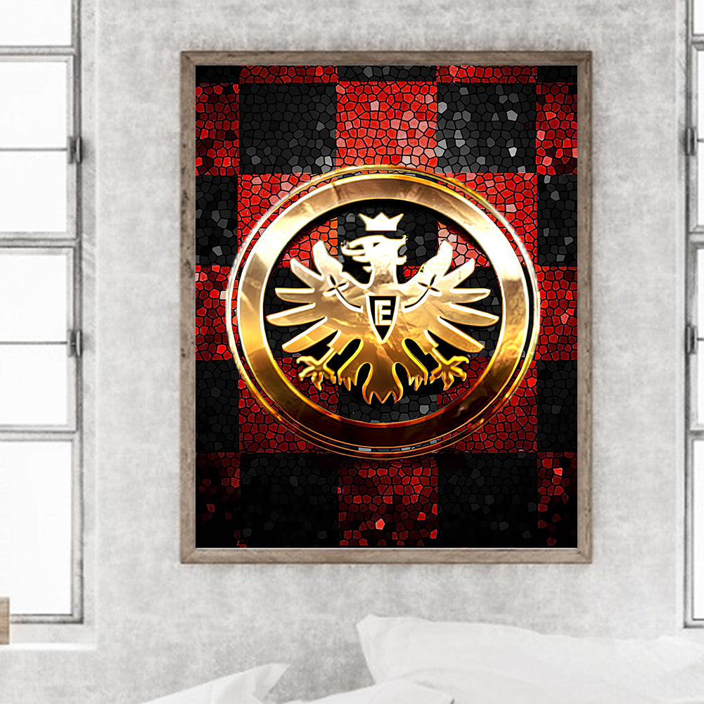 Diamond Painting - Full Round - frankfurt logo (40*50CM)
