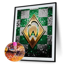 Load image into Gallery viewer, Diamond Painting - Full Round - Werder Bremen logo (40*50CM)