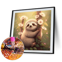 Load image into Gallery viewer, Diamond Painting - Full Round - sloth (30*30CM)