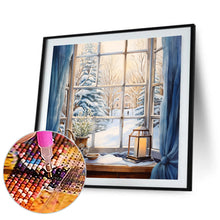 Load image into Gallery viewer, Diamond Painting - Full Round - Window view (30*30CM)