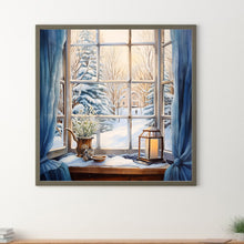 Load image into Gallery viewer, Diamond Painting - Full Round - Window view (30*30CM)