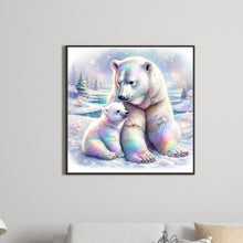 Load image into Gallery viewer, Diamond Painting - Full Round - polar bear (50*50CM)