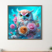Load image into Gallery viewer, Diamond Painting - Full Round - owl (50*50CM)