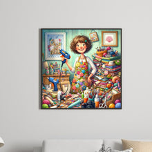Load image into Gallery viewer, Diamond Painting - Full Round - Sewing begins (50*50CM)