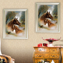 Load image into Gallery viewer, Horses 30*40CM(Canvas) Round Drill Diamond Painting