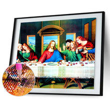 Load image into Gallery viewer, The Last Supper 80*30CM(Canvas)-Special Shaped Drill Diamond Painting