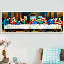 Load image into Gallery viewer, The Last Supper 80*30CM(Canvas)-Special Shaped Drill Diamond Painting