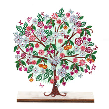 Load image into Gallery viewer, Special Shape Single-Side Desktop Diamond Art Home Decor (Love Flower Tree)