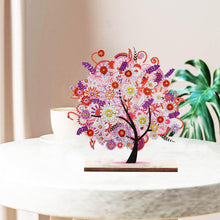 Load image into Gallery viewer, Special Shape Single-Side Desktop Diamond Art Home Decor (Pink Tree Of Life)