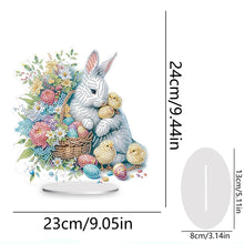 Load image into Gallery viewer, Easter Cute Rabbit Egg Special Shape 5D Diamond Painting Tabletop Kit (LL144)