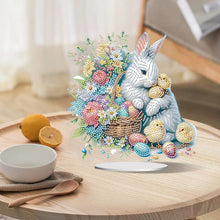 Load image into Gallery viewer, Easter Cute Rabbit Egg Special Shape 5D Diamond Painting Tabletop Kit (LL144)