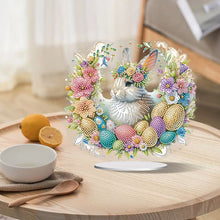 Load image into Gallery viewer, Easter Cute Rabbit Egg Special Shape 5D Diamond Painting Tabletop Kit (LL146)