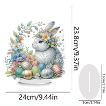 Load image into Gallery viewer, Easter Cute Rabbit Egg Special Shape 5D Diamond Painting Tabletop Kit (LL147)
